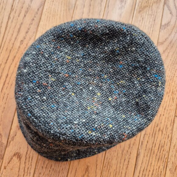 Irish Tweed The Original Irish Walking Hat Jonathan Richard 100% Wool 21.25" - Picture 3 of 8